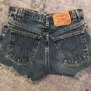 Vintage Levi denim short